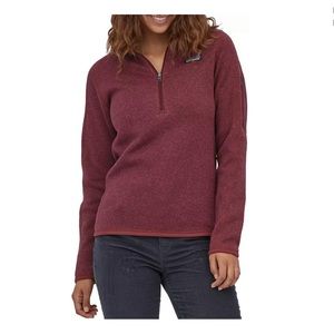 Patagonia Women’s Better Sweater 1/4 zip Fleece